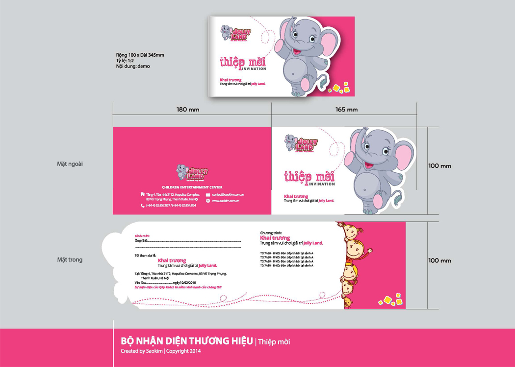 JOLLY LAND - Thiết kế thương hiệu khu vui chơi trẻ em Jolly Land